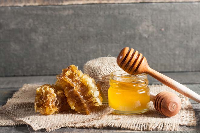 富含葡萄糖的蜂蜜